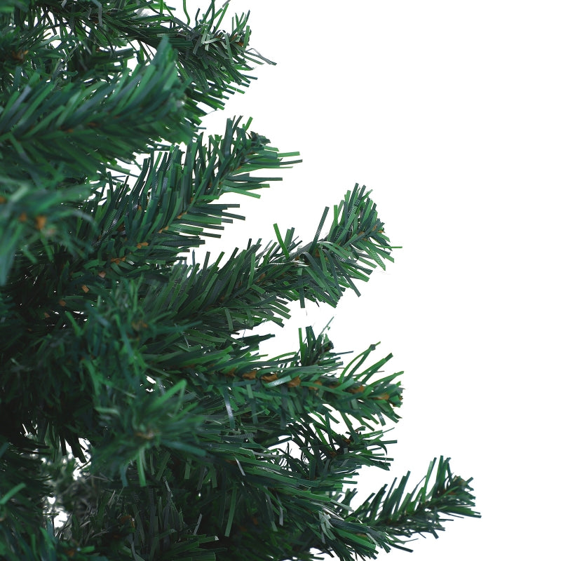 Realistische kunstkerstboom 180 cm hoog 102 cm breed voor feestdagen