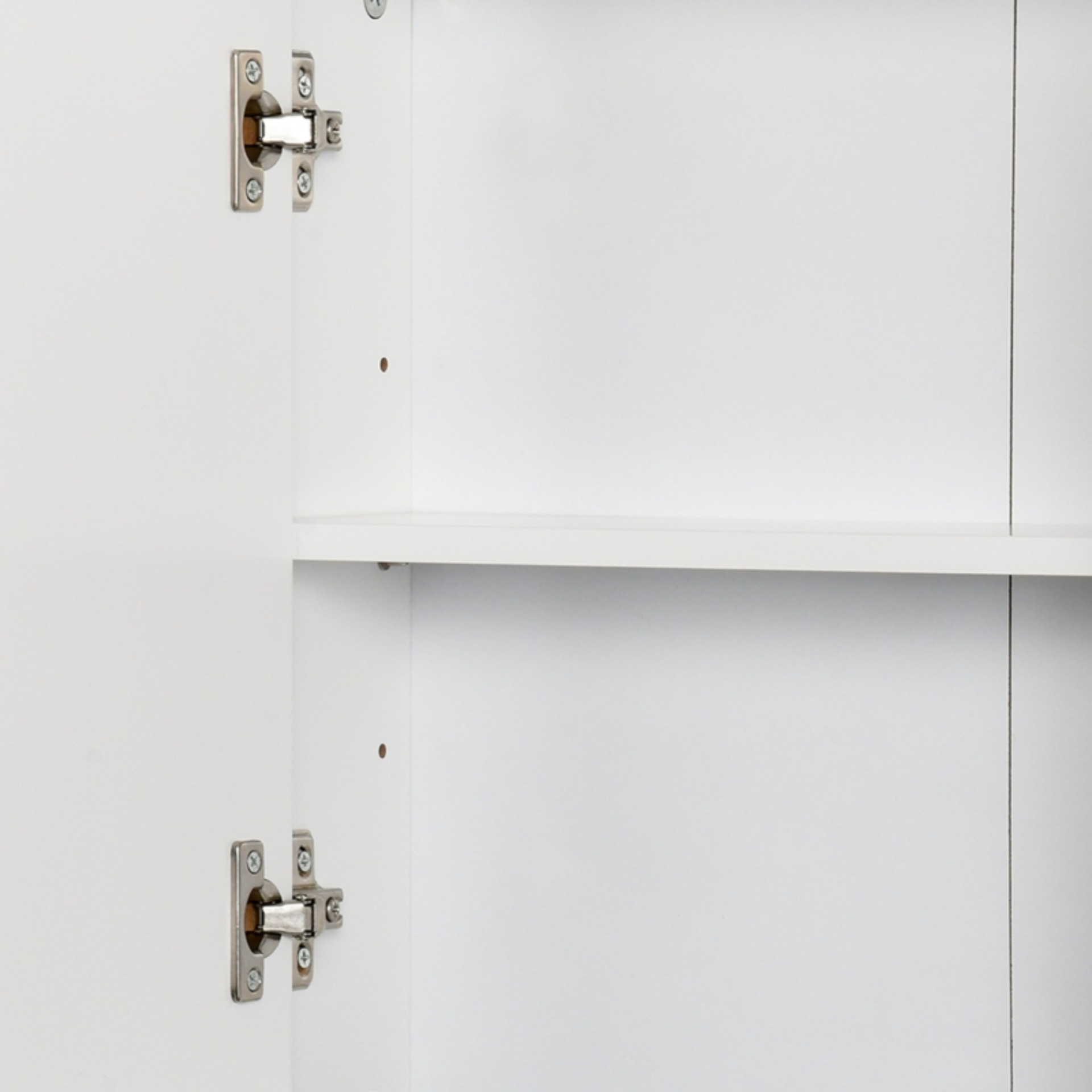 Spiegelkast badkamer wit met spiegel 48x14,5x45 cm
