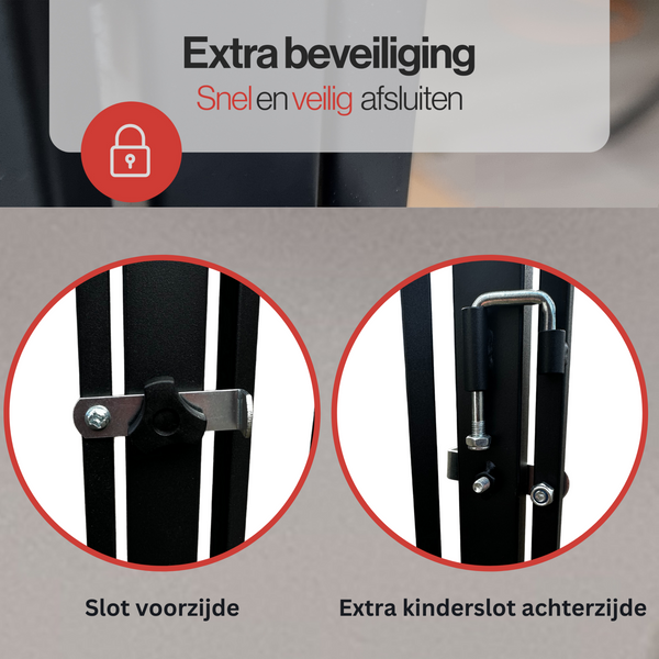 Haardscherm met deur – matzwart – flexibel & veilig – 305×77 cm | Zenzee