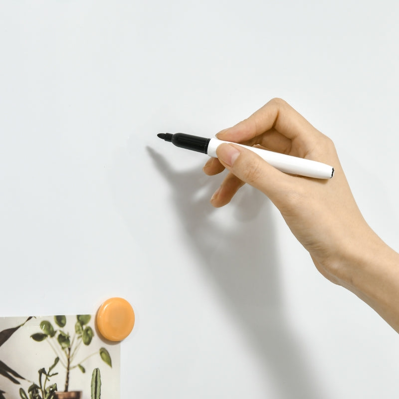 Magnetisch memobord whiteboard met aluminium frame – 60x45 cm