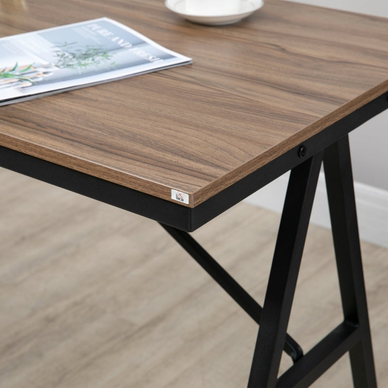 Industriële bartafel met 2 barkrukken – ruimtebesparend ontwerp – 120×60×91 cm