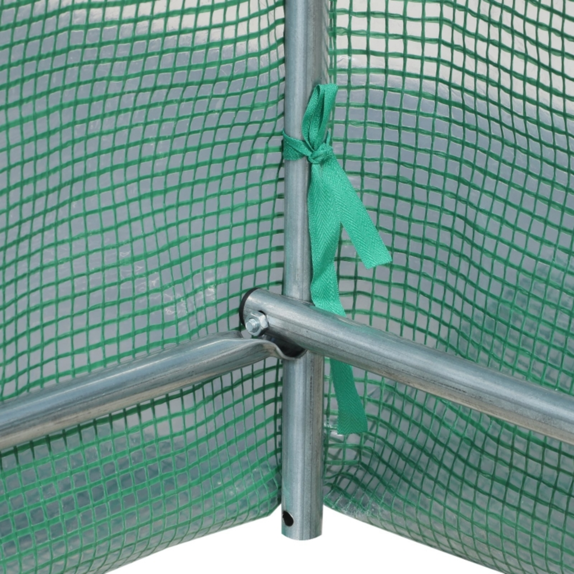 Tunnelkas XL 500x200x200 cm groen als tuinkas en kweekkas