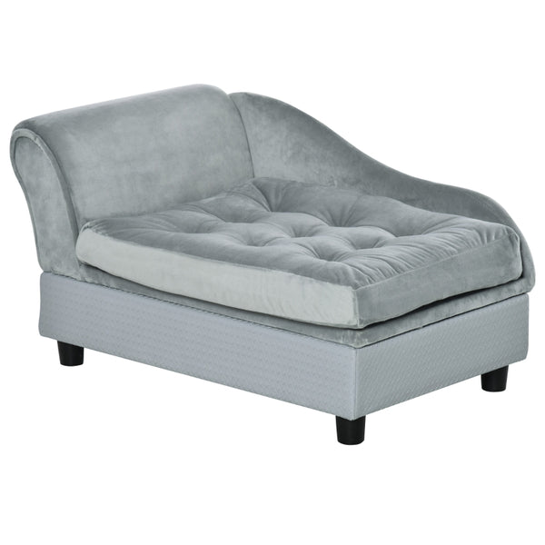 Stijlvol hondenbed met opbergruimte grijs – comfort en functionaliteit