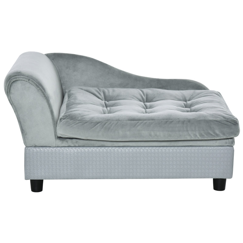 Stijlvol hondenbed met opbergruimte grijs – comfort en functionaliteit