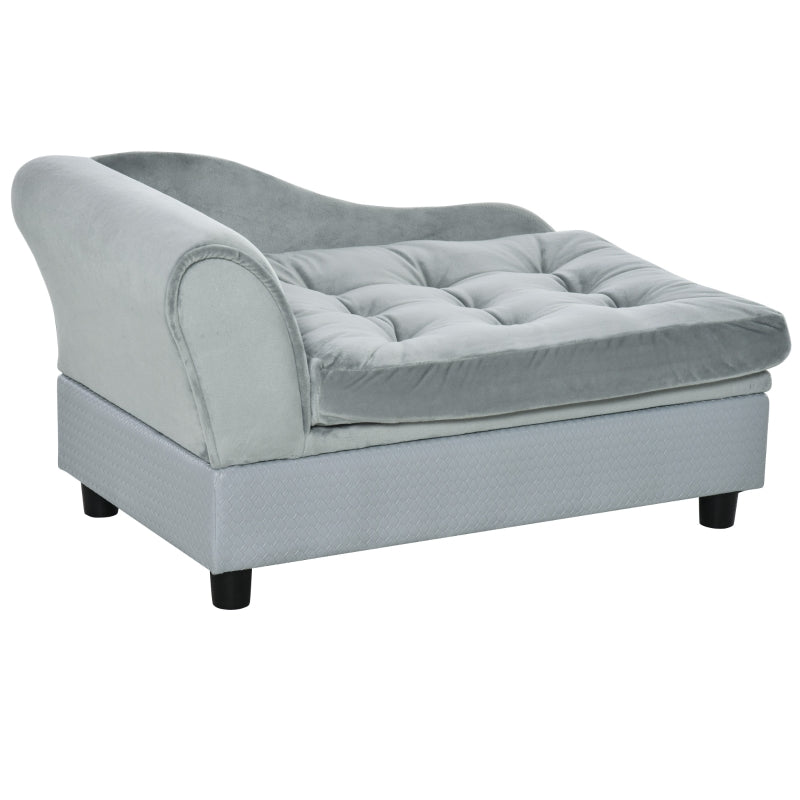 Stijlvol hondenbed met opbergruimte grijs – comfort en functionaliteit