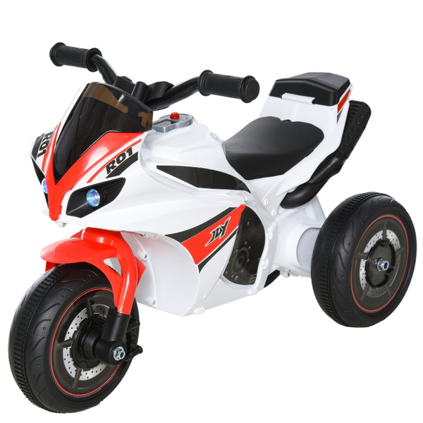 3-in-1 loopauto trike met muziek wit – ideaal voor peuters