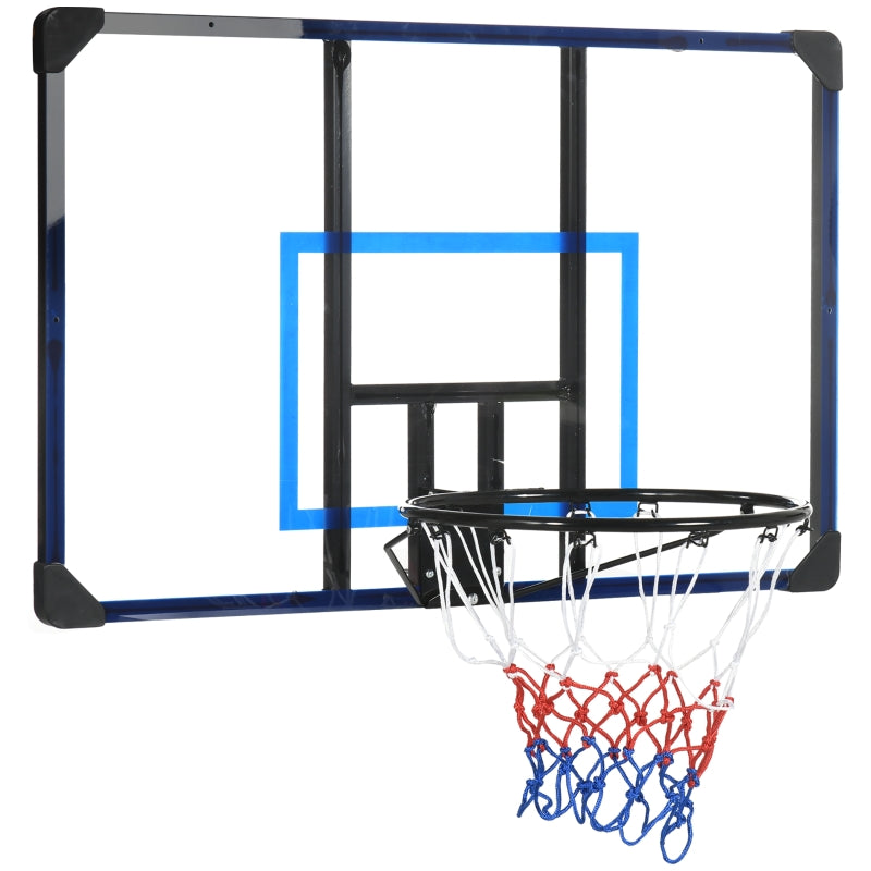 Duurzaam basketbalbord met ring 113x61x73 cm – voor buitengebruik