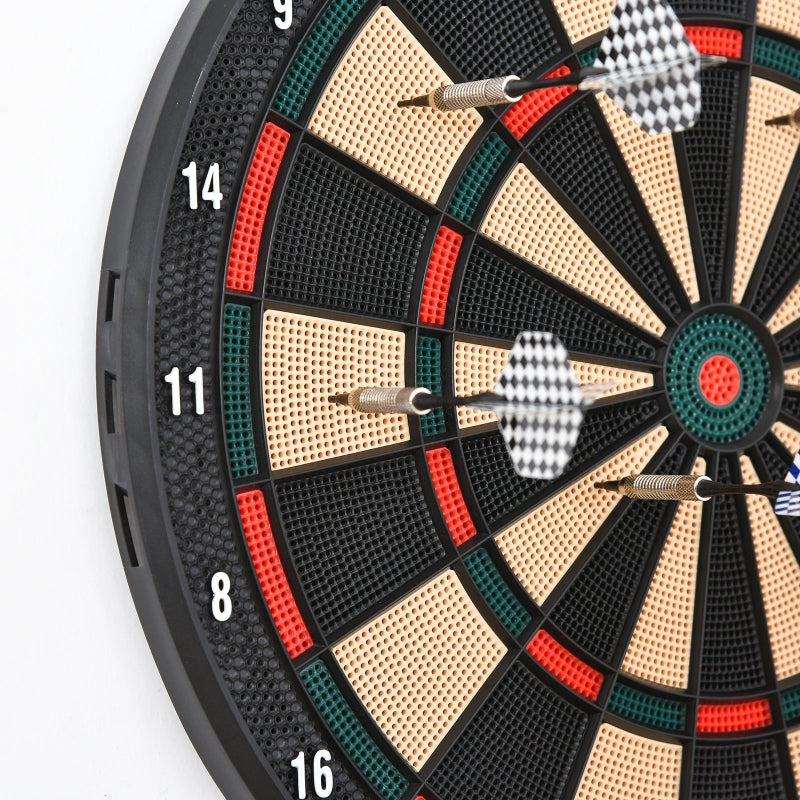 Elektronisch dartbord 44x39,5 cm – 26 spellen, 8 spelers, LCD-display