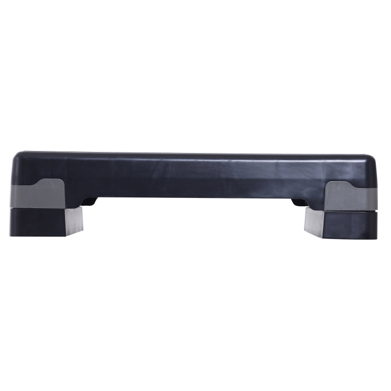 Verstelbare aerobic fitness step 68x29x15 cm – antislip en compact