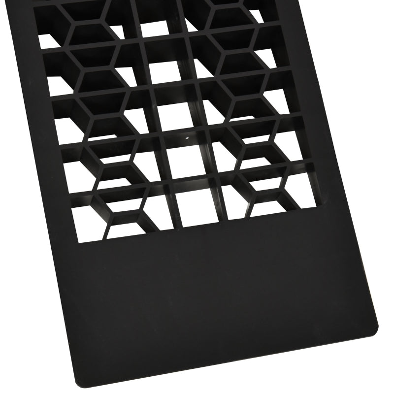 Duurzame rubberen oprijblokken 70x20x8 cm – set van 2 voor voertuigen