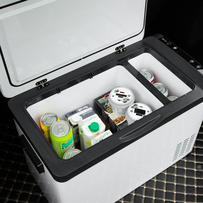 Draagbare elektrische koelbox 30L – 12V/230V met LCD-display
