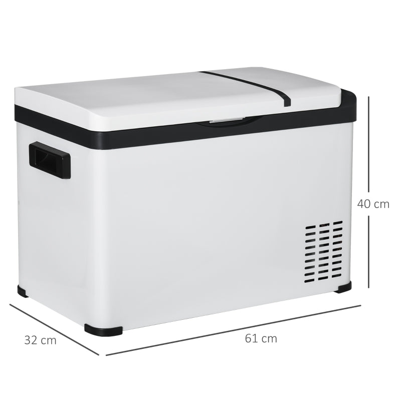 Draagbare elektrische koelbox 30L – 12V/230V met LCD-display