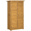 Stevige houten tuinkast met deuren – 87×46×160 cm opbergoplossing