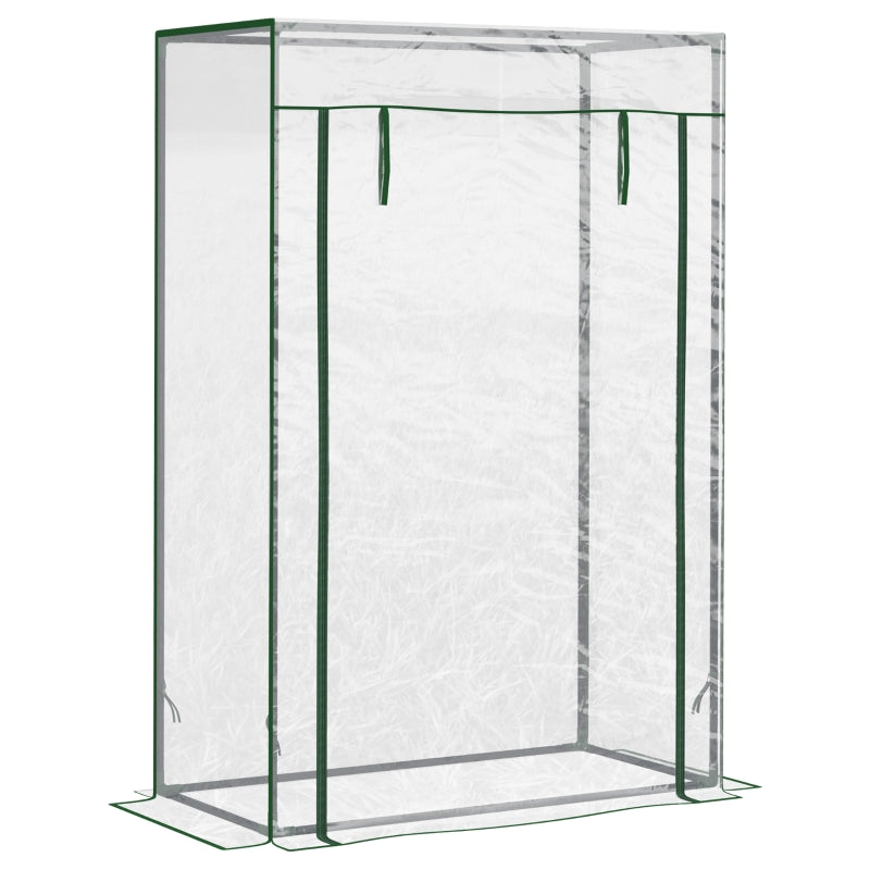 Kweekkas compacte tuinkas 100x50x150 cm groen