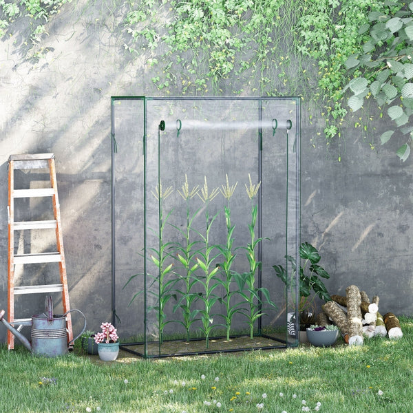 Kweekkas compacte tuinkas 100x50x150 cm groen