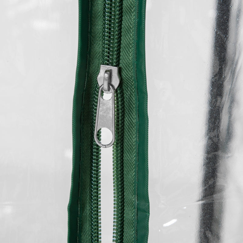 Kweekkas compacte tuinkas 100x50x150 cm groen