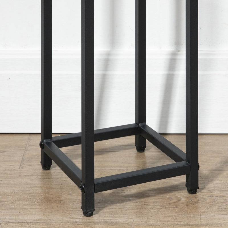 Set van 3 metalen plantenstandaard 50, 70 en 90 cm hoog