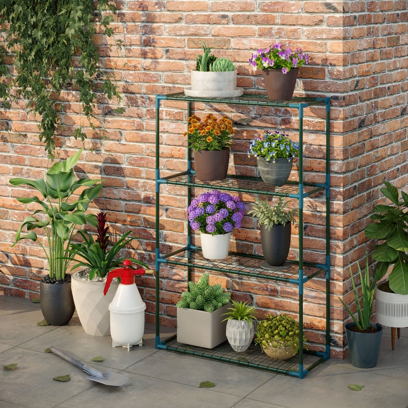 Plantenrek voor buiten – 70 x 27 x 110 cm bloemenstandaard