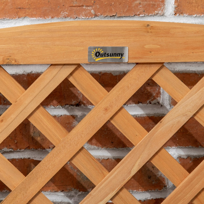 Houten plantenrek 45x45x80 cm voor buiten als bloembak en plantenhouder