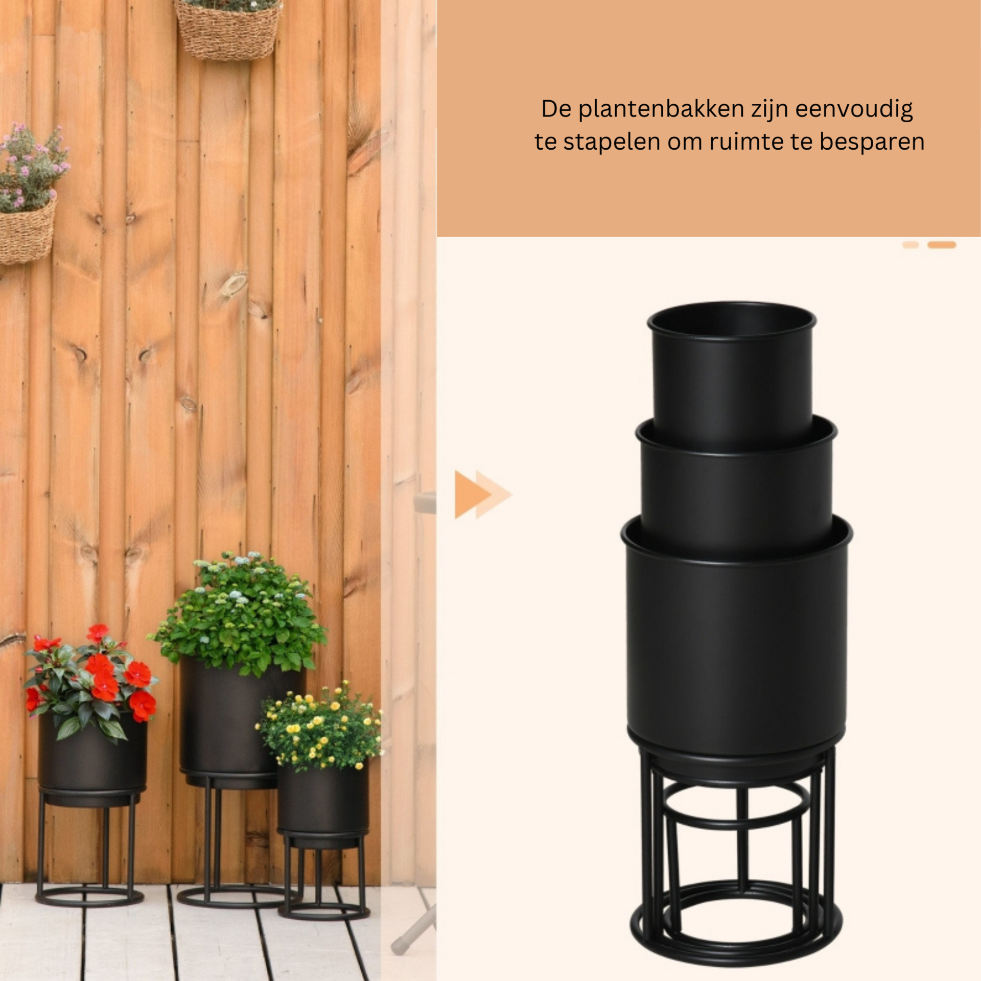 Stevige plantenbakken en plantenpotten voor buiten met optimale waterafvoer