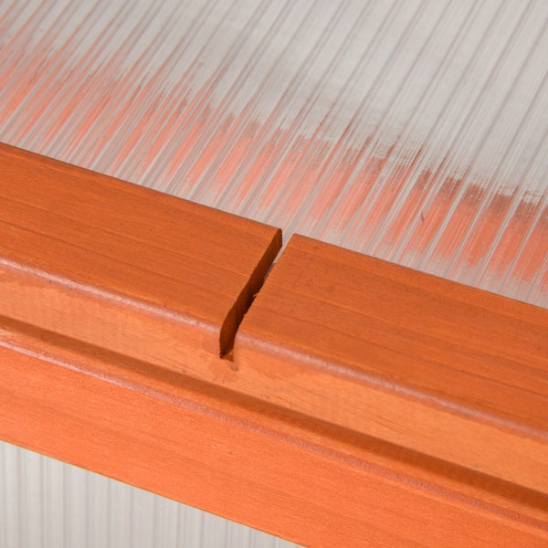 Kweekbak 90x46x40 cm met doorzichtig deksel en ventilatie