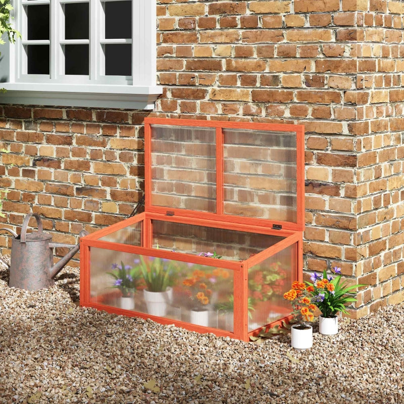 Kweekbak 90x46x40 cm met doorzichtig deksel en ventilatie