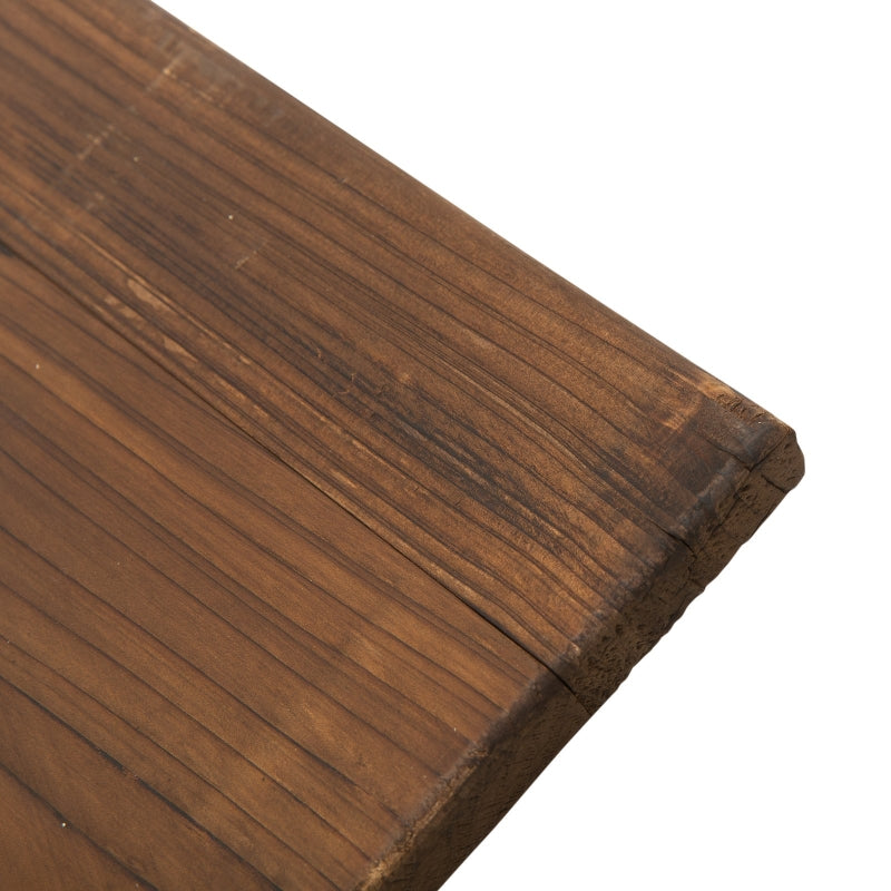 Tuintafel balkontafel bruin – 113×60×65 cm compact en stevig
