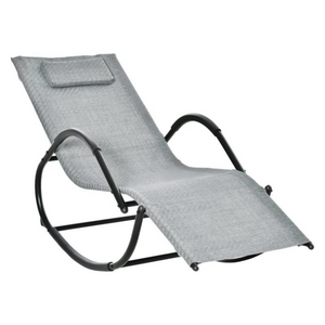 Tuinstoel schommelstoel – comfortabel en duurzaam 61×160×79 cm met ademende netstof en stevig frame voor ontspanning in de tuin