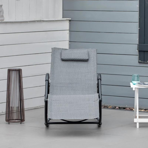 Tuinstoel schommelstoel – comfortabel en duurzaam 61×160×79 cm met ademende netstof en ergonomisch design voor buitengebruik