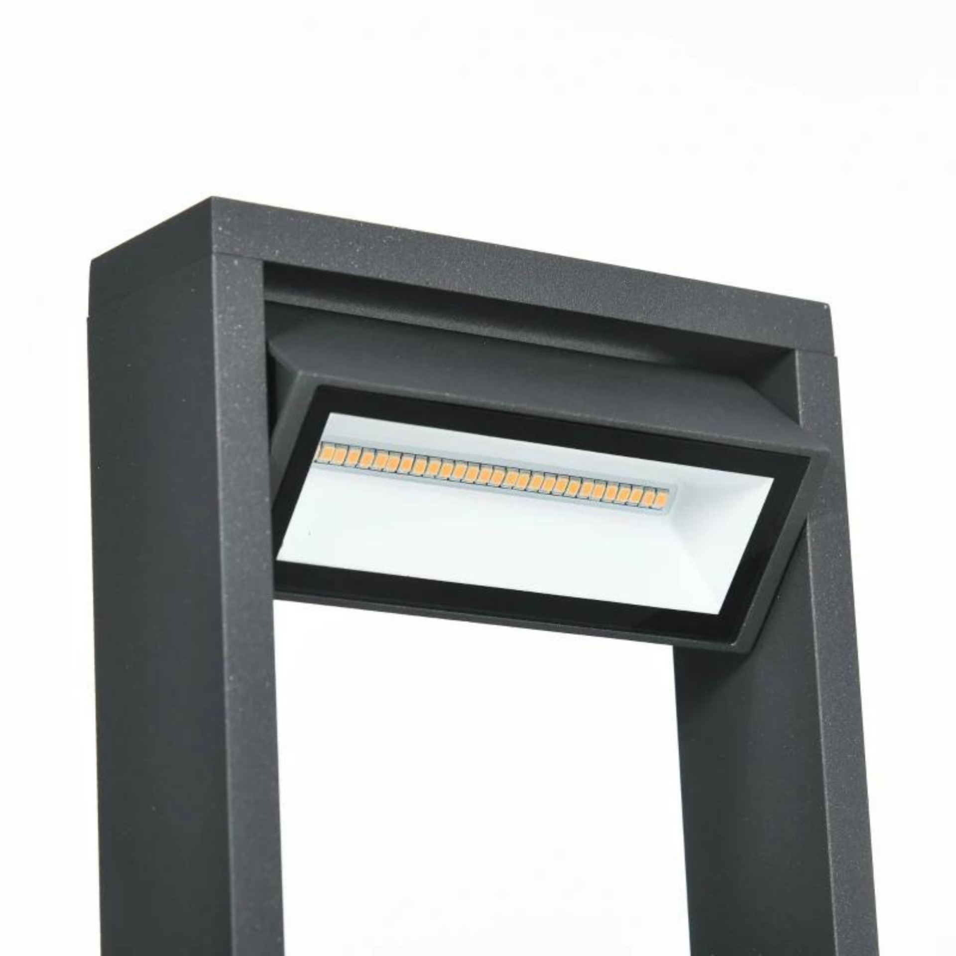 LED Staande tuinlamp – 90?cm aluminium, IP65, warm wit 460?lm