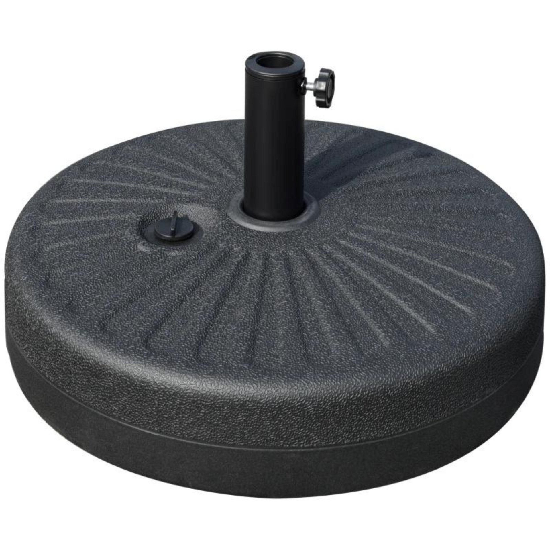 Parasolvoet 22 kg van kunststof voor rechte parasol tot 3 meter