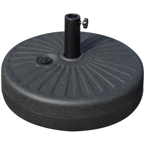 Parasolvoet 22 kg van kunststof voor rechte parasol tot 3 meter