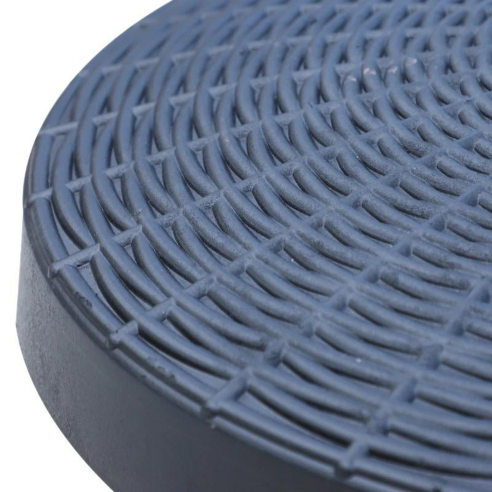 Zwarte parasolvoet 25 kg op wielen voor flexibele plaatsing