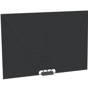 Robuust zonnescherm luifel voor optimale tuinzonwering 237x160 cm grijs met stevig materiaal en eenvoudige bevestiging