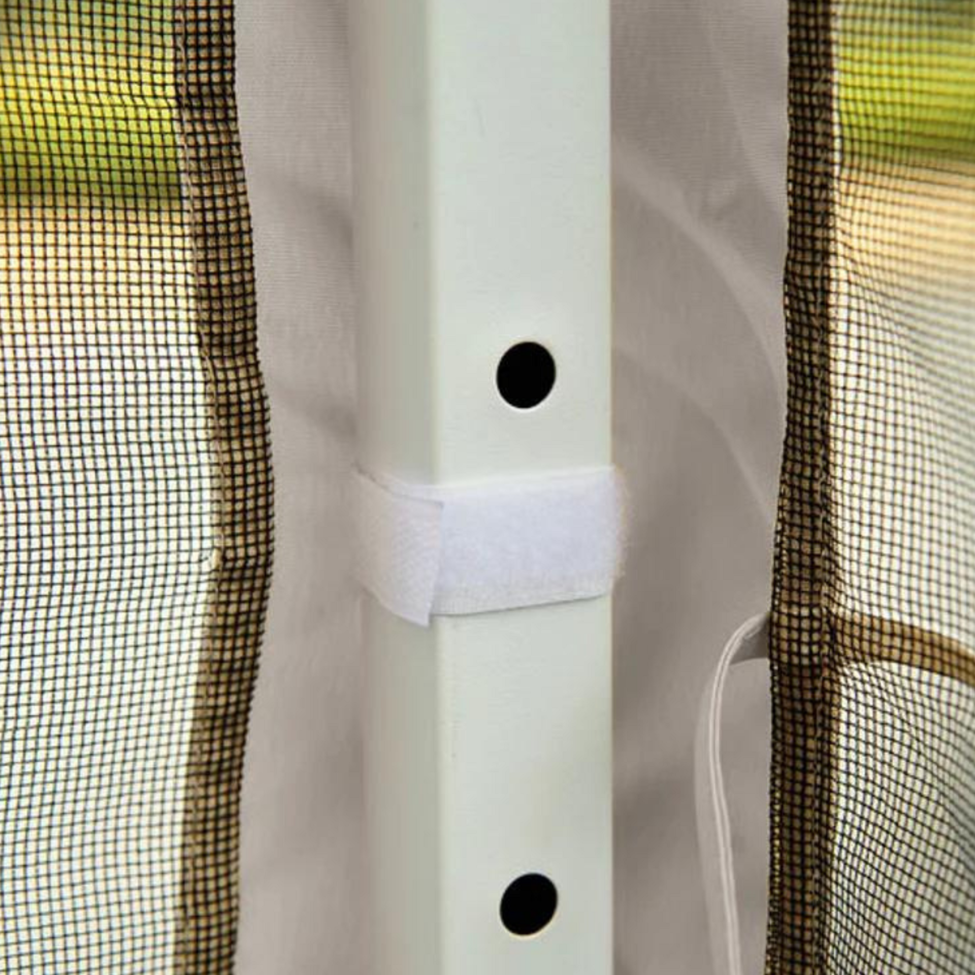 Beige easy-up partytent 3x3 m met draagtas en stevig frame