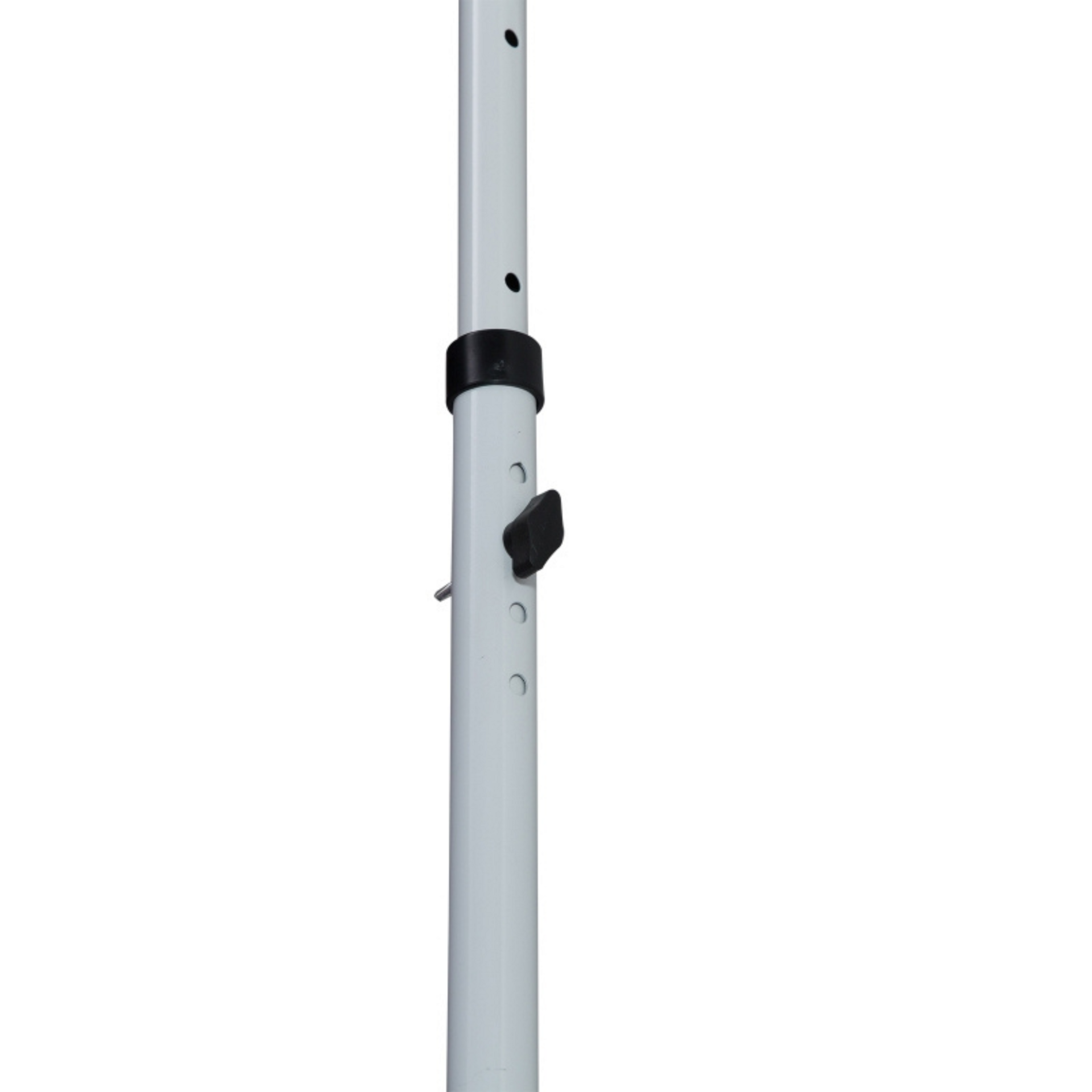 Zonnescherm luifel 200x150 cm grijs met slingerbediening en frame