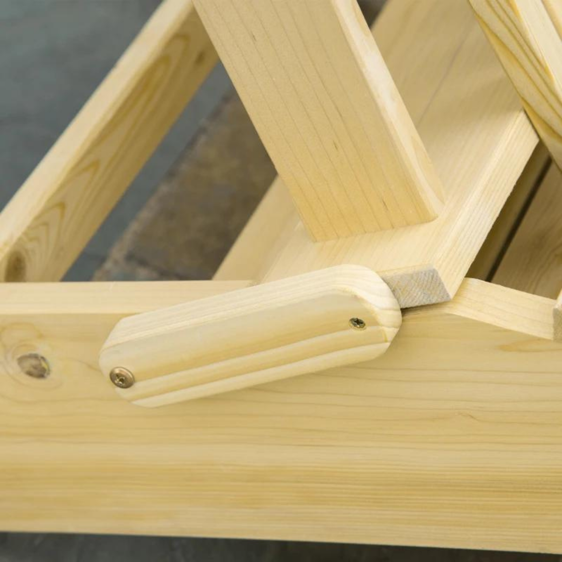 Houten Adirondack tuinstoel 78x140x94 cm met comfortabele zitvorm