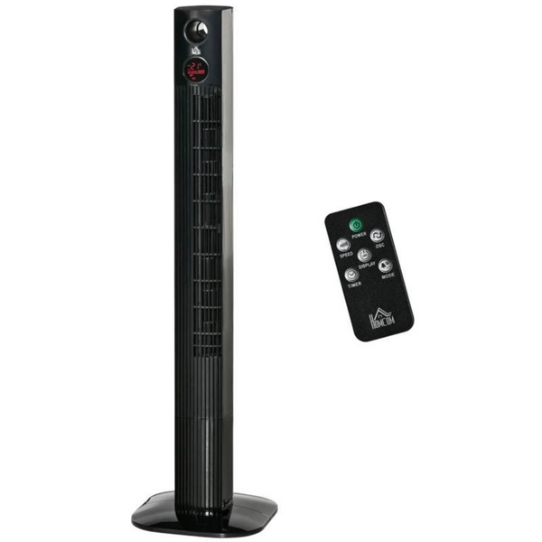 Stijlvolle torenventilator met afstandsbediening voor stille verkoeling