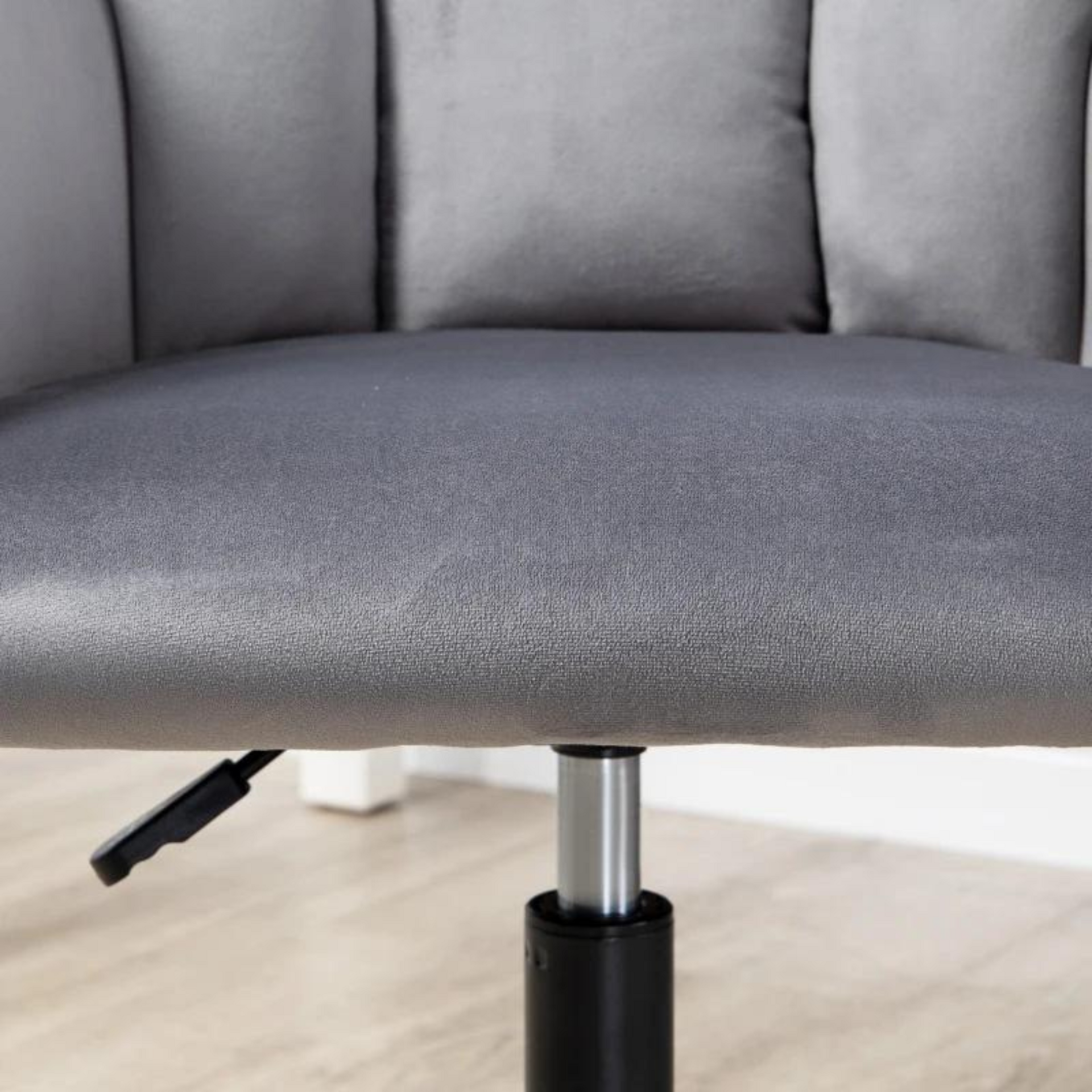 Ergonomische bureaustoel – grijs met verstelbare zithoogte en modern design
