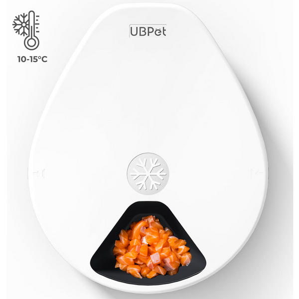 UBpet F10 automatische voerbak – met koeling en 5 compartimenten