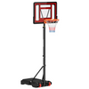 Verrijdbare verstelbare basketbalpaal – 160–210 cm voor buitengebruik