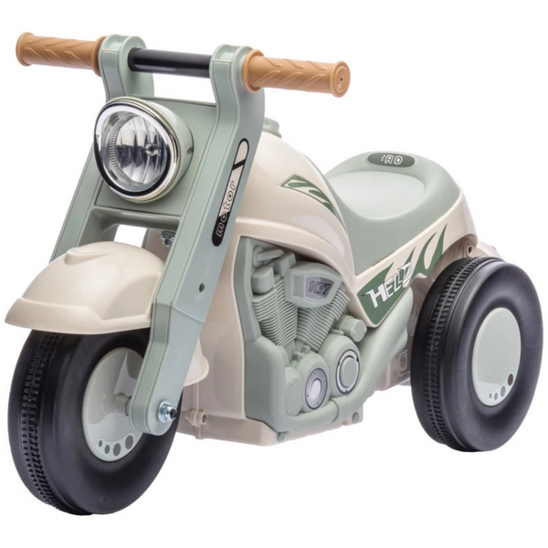 Groene loopauto motor met muziek – 80x35,5x42 cm voor kinderen 2–5 jaar