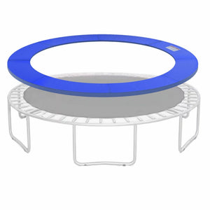 Groene PVC trampoline beschermrand 305 cm – universele pasvorm en schokabsorberend | Zenzee in blauwe kleur