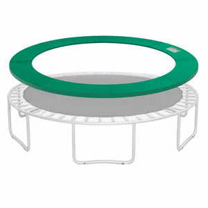 Groene PVC trampoline beschermrand 305 cm – universele pasvorm en schokabsorberend | Zenzee voor veiligheid trampoline