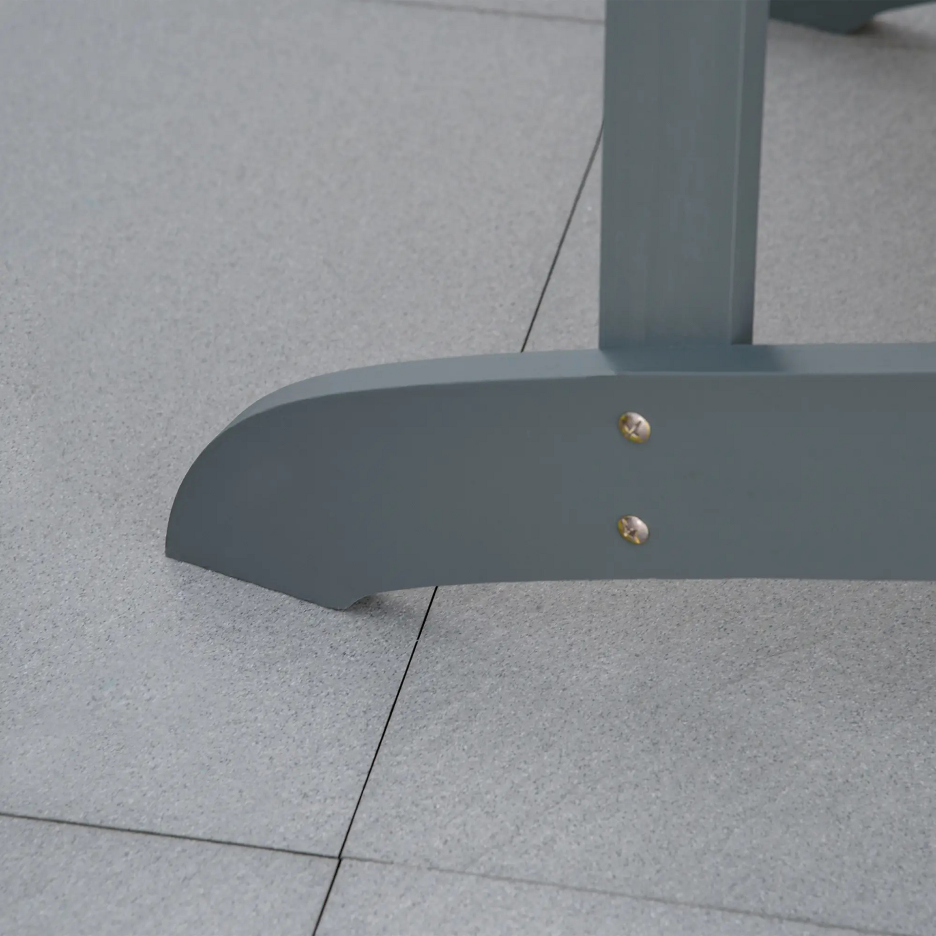 Adirondack tuinstoel van blauw hout – diepe zit en brede armleuningen voor extra comfort