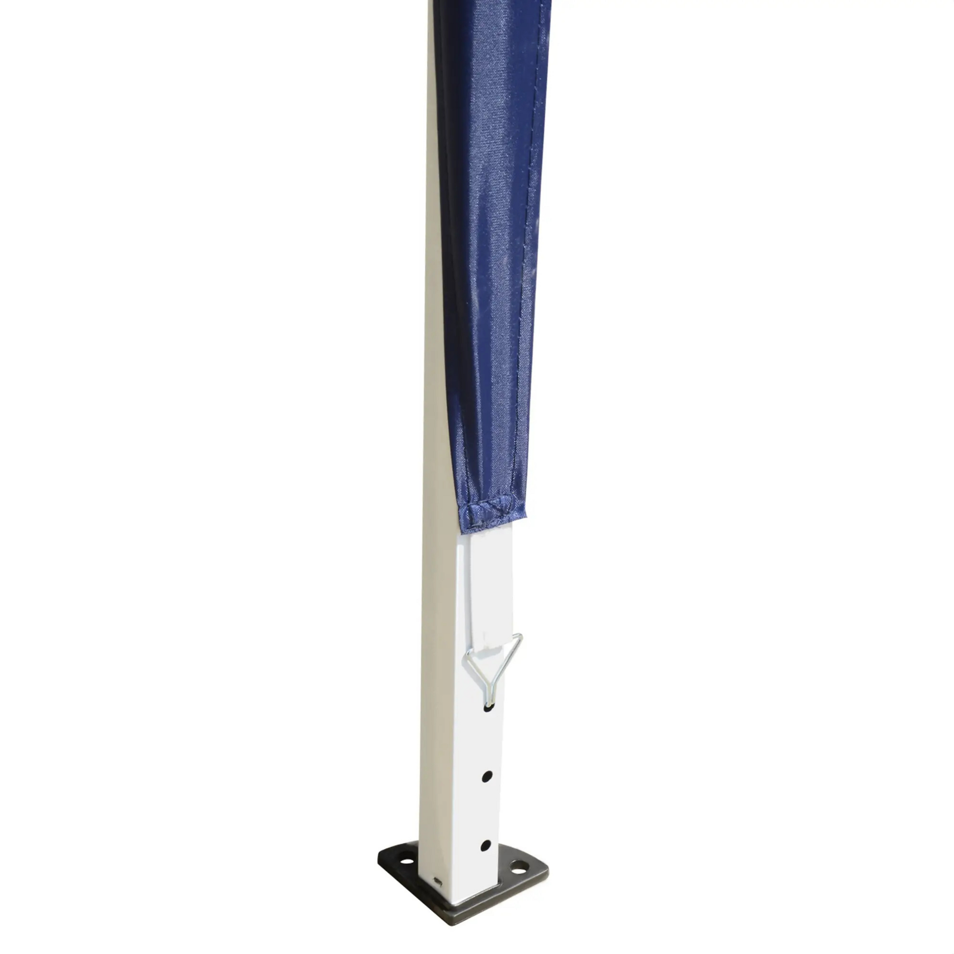 Easy-up partytent 2,95x2,95 m blauw – snel op te zetten met UV30+ bescherming