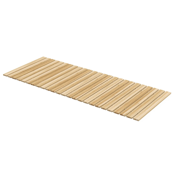 Uitrolbaar houten tuinpad 120x47 cm – weerbestendig vurenhout voor tuin en balkon