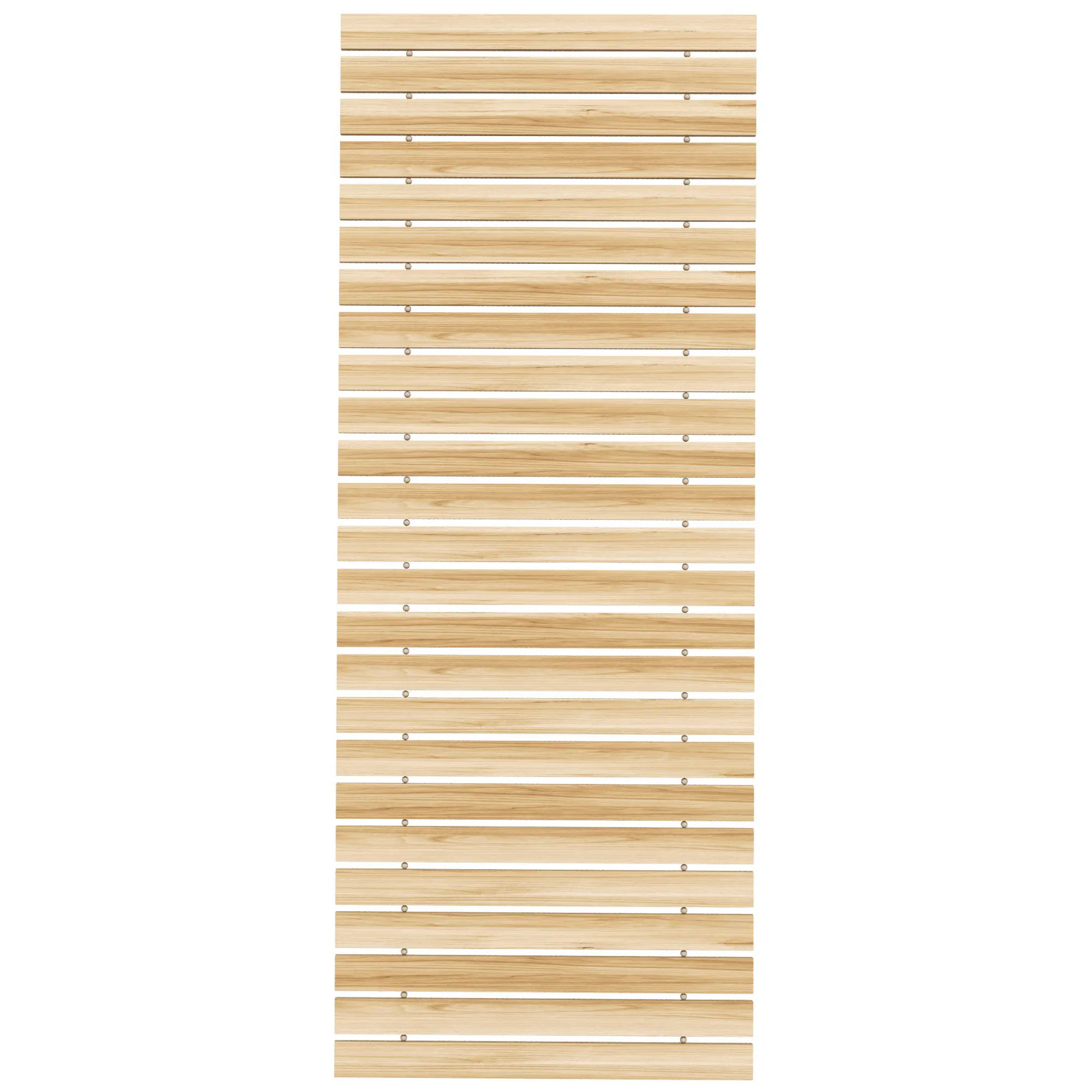 Uitrolbaar houten tuinpad 120x47 cm – weerbestendig vurenhout voor tuin en balkon