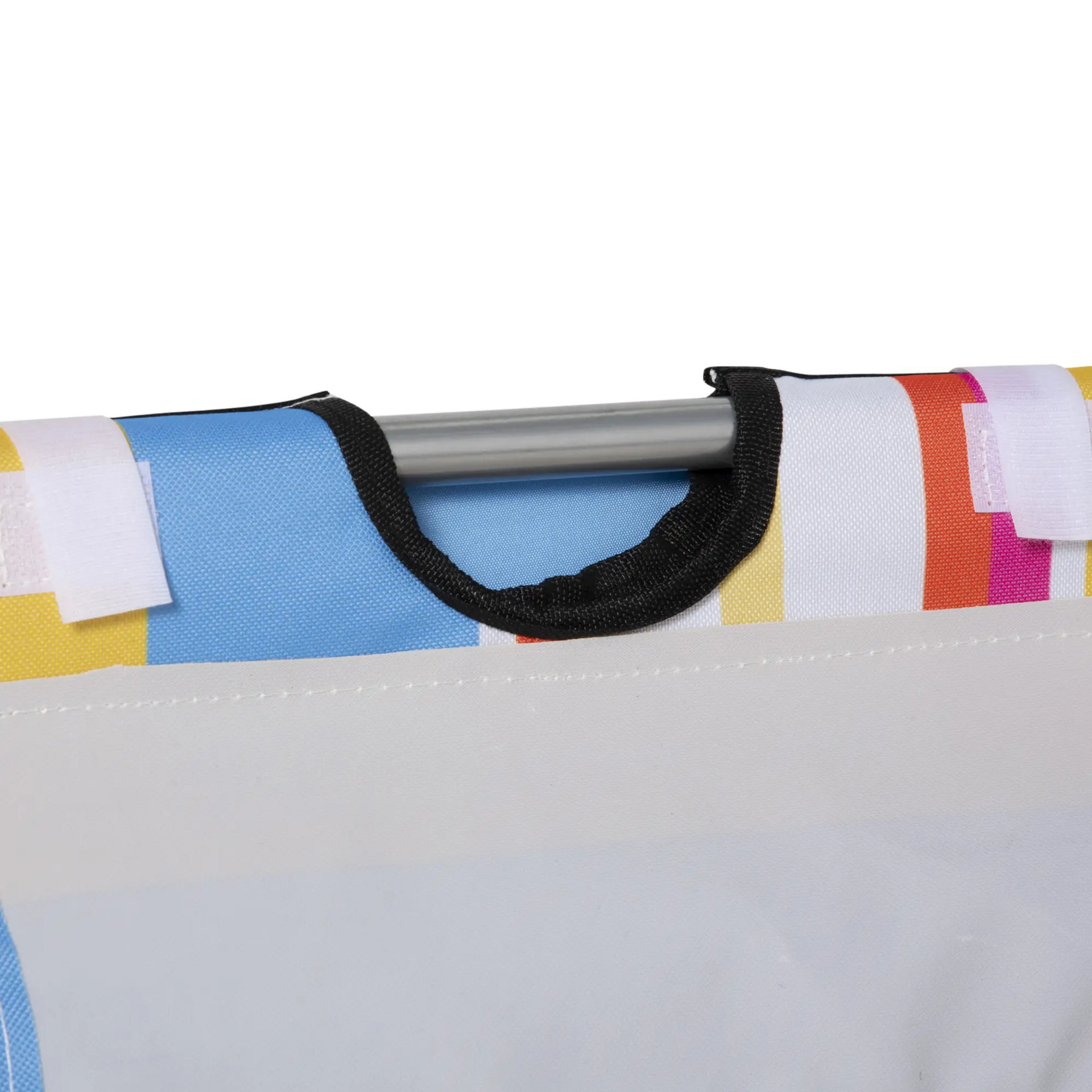 Veelkleurige strandmatset 124x53 cm – verstelbaar en draagbaar voor optimaal comfort