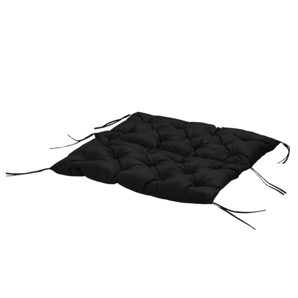 Zwart 3-zits tuinkussen 100x98x8 cm – comfortabel en stevig voor tuinbanken